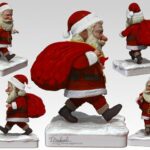 3D printed Santa Claus
