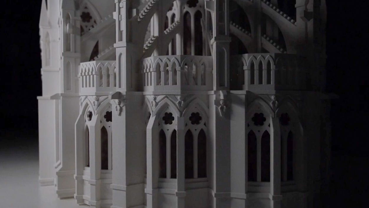 Frittage laser - Cathédrale de Reims