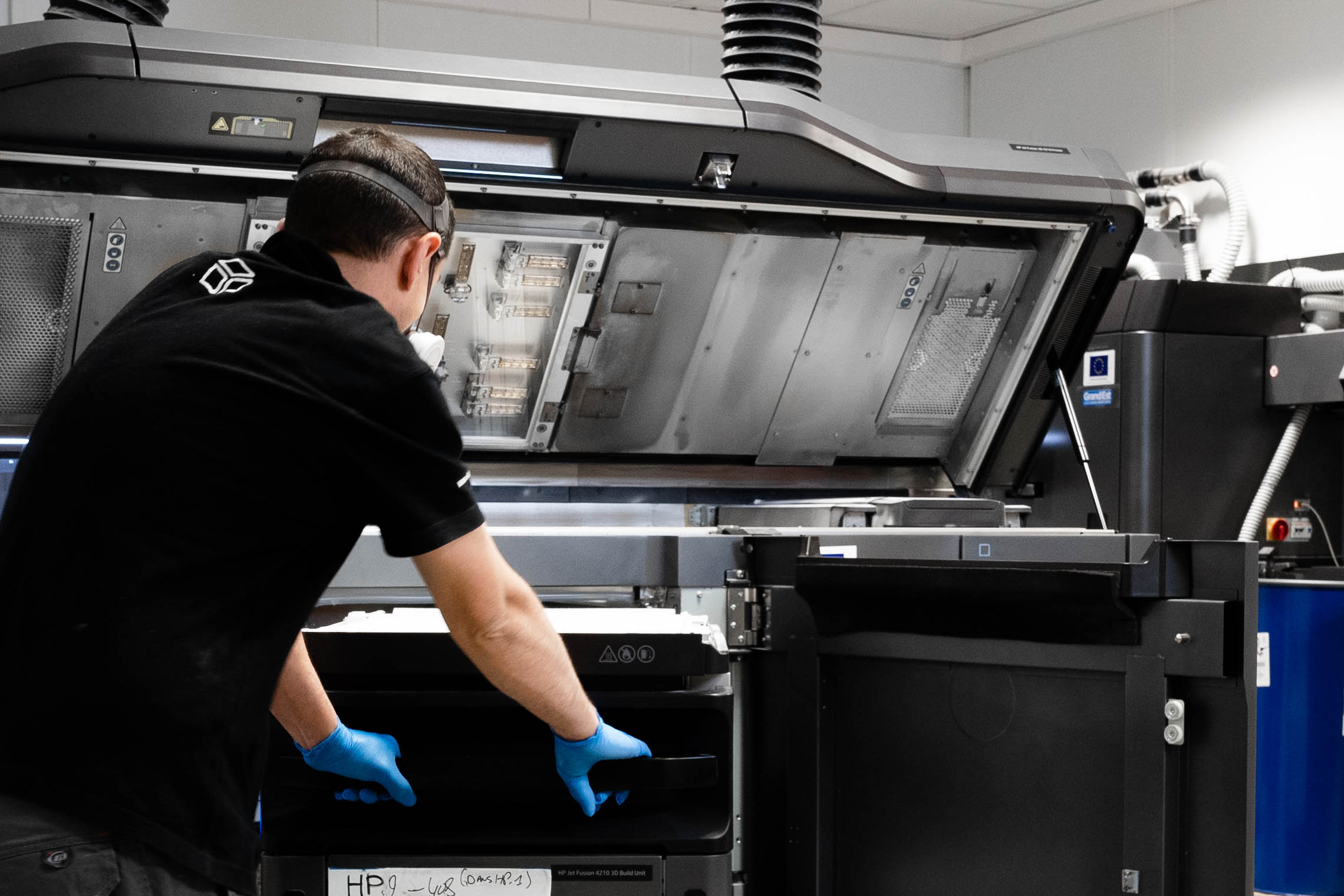 Multi Jet Fusion - Atelier de production